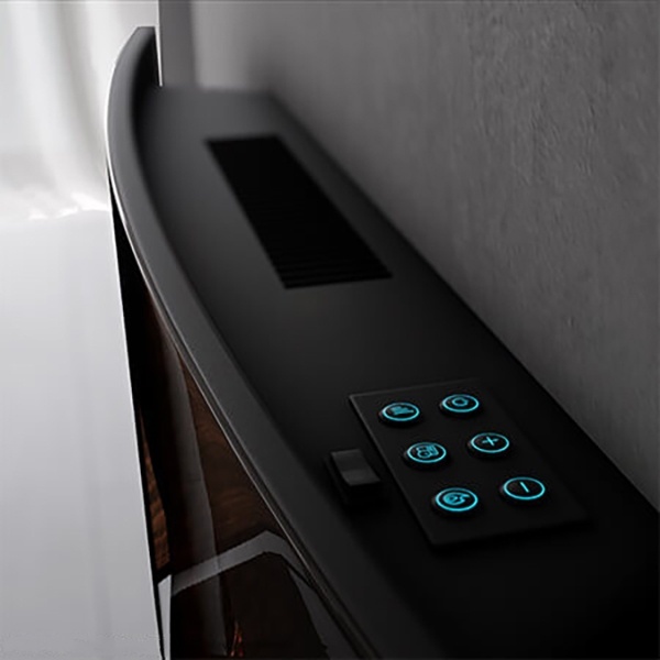 Sfeerhaard Cecotec Warm XXL 3500 Curved Flames 2000W - Afbeelding 3