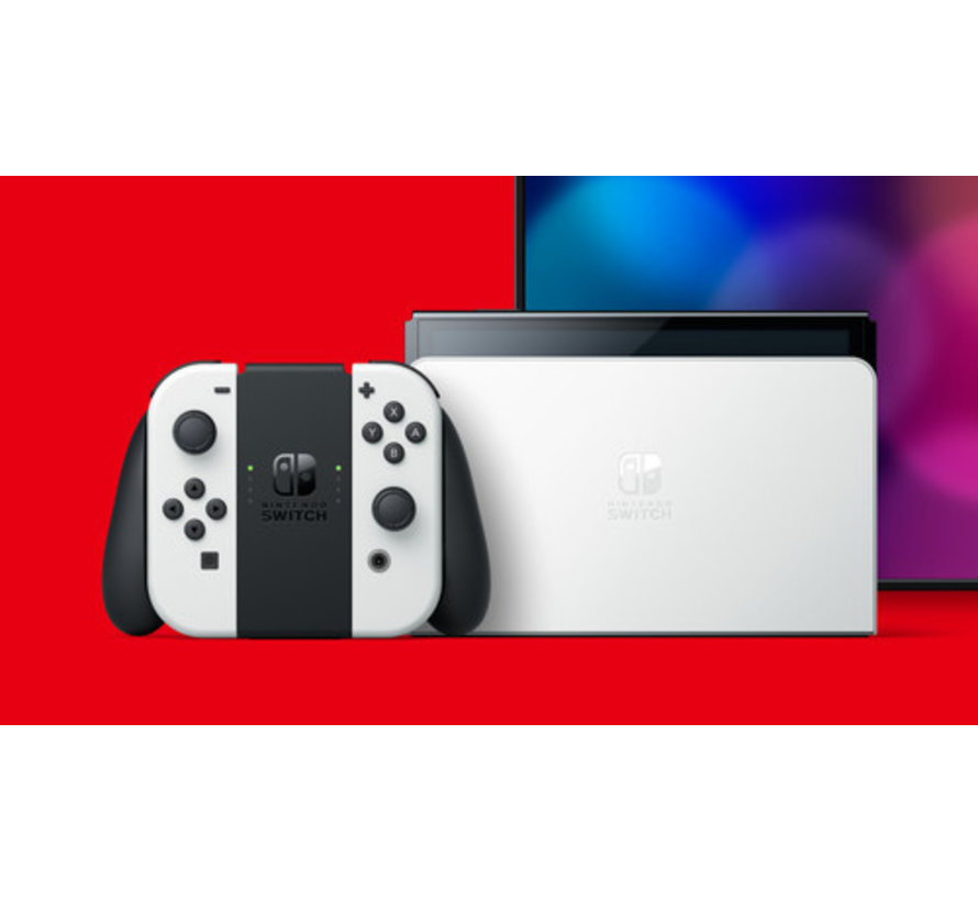 Nintendo Switch OLED versie Wit - Afbeelding 4