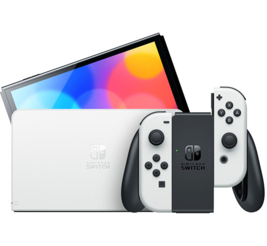 Nintendo Switch OLED versie Wit - Afbeelding 2