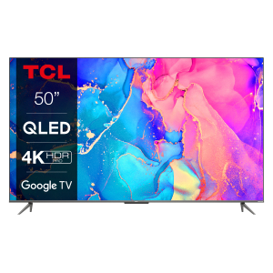 TCL 4K QLED Android Smart TV 50C631 (2022) 50″