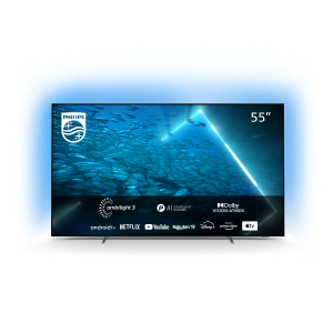 Philips Ambilight Android 4K Smart OLED TV 55OLED707/12 120HZ (2022) 55″