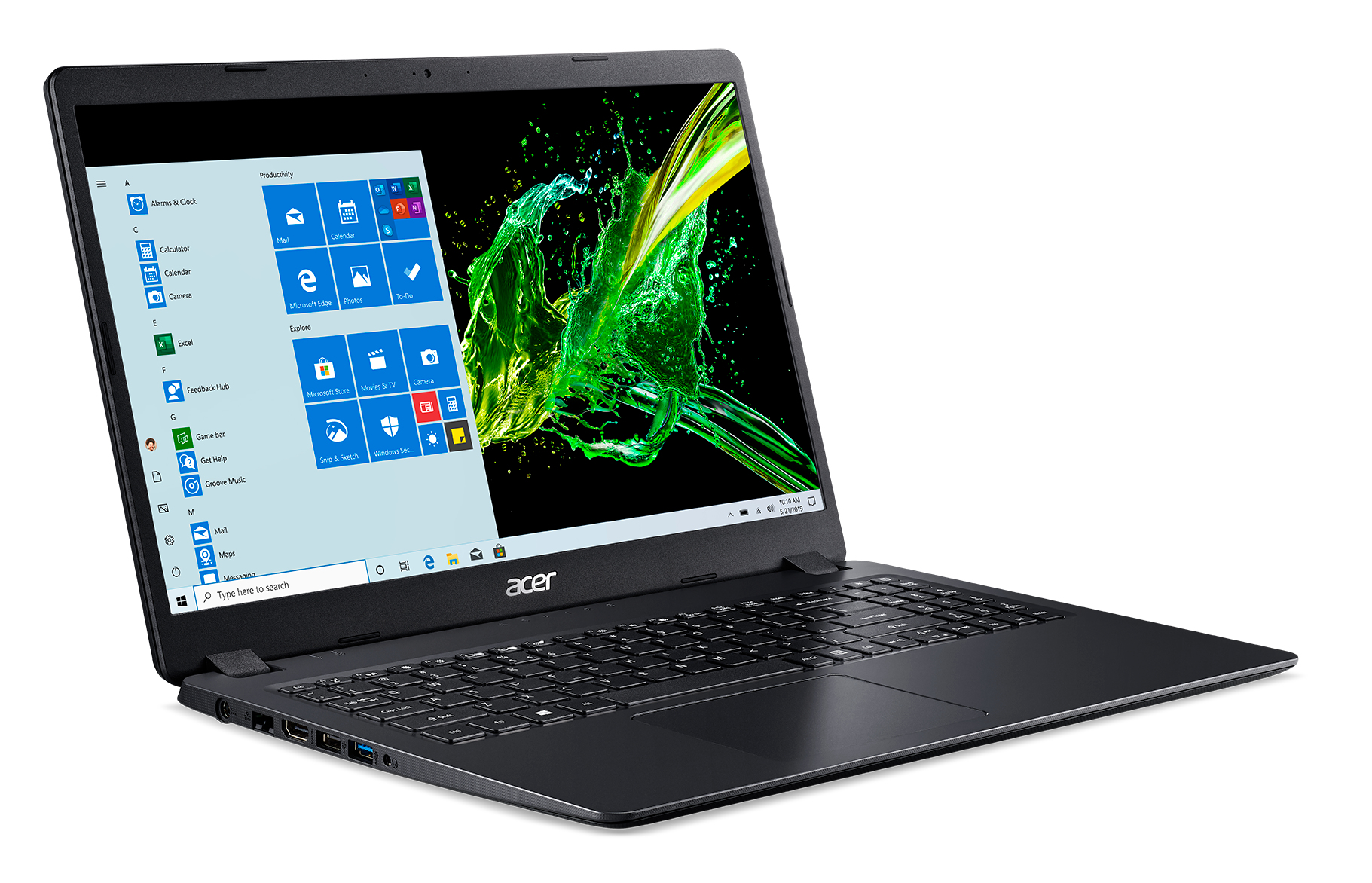 Acer Laptop Aspire 3 A315-56-3814 Intel Core i3-1005G1 - Afbeelding 2