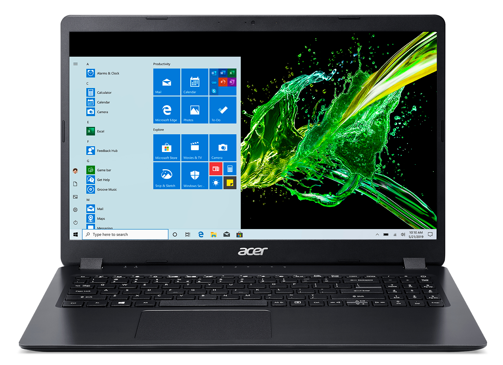 Acer Laptop Aspire 3 A315-56-3814 Intel Core i3-1005G1