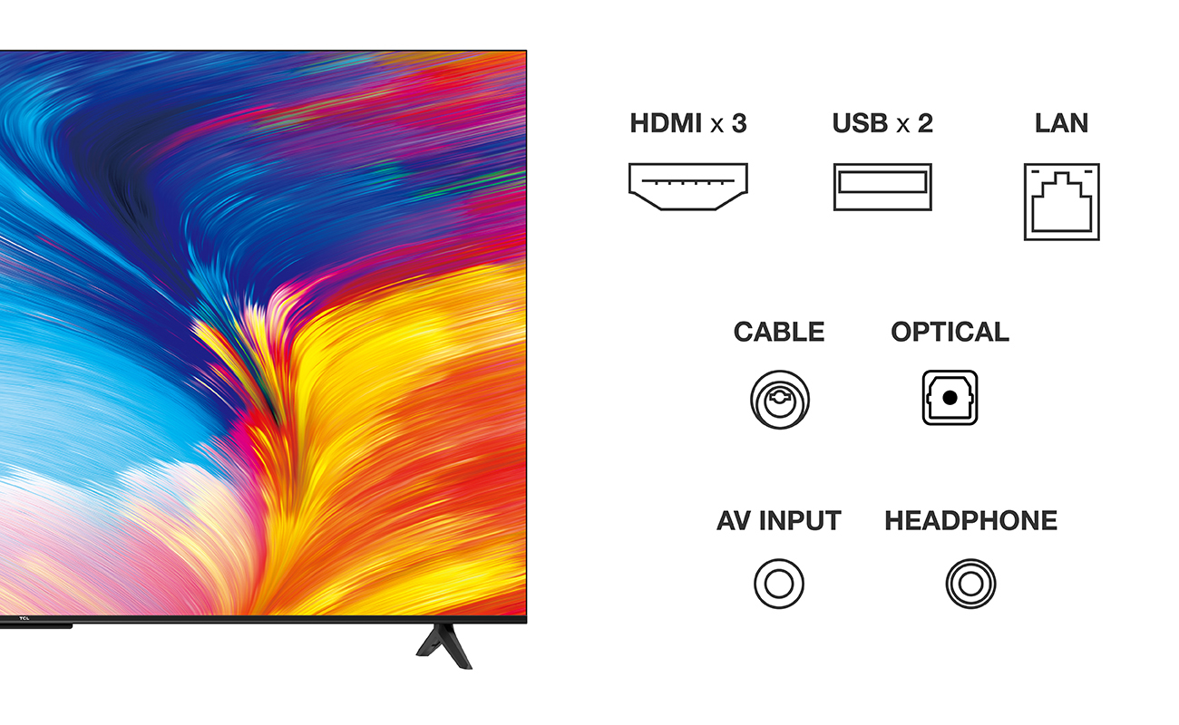 TCL 4K DLED Android Smart TV 50P631 (2022) 50" - Afbeelding 5