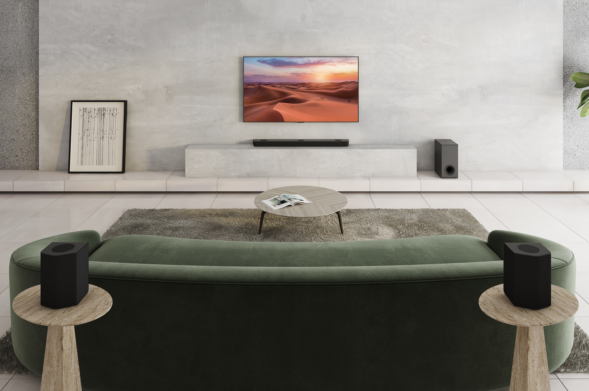 LG Meridian Soundbar S95QR 9.1.5 kanaals 810W - Afbeelding 13