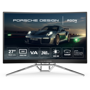 AOC Porsche Design Gaming Monitor AGON PD27 QHD 27"