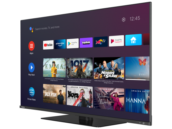 Toshiba 4K QLED Android Smart TV 55QA7D63DG (2023) 55″ - Afbeelding 4