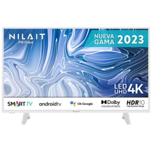 Android 4K UHD LED TV NILAIT PRISMA 43UB7001SW Polar White (2023) 43"