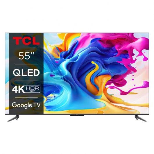 TCL 4K QLED Android Smart TV 55C649 55″