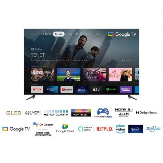 TCL 4K QLED Android Smart TV 55C649 55″ - Afbeelding 5