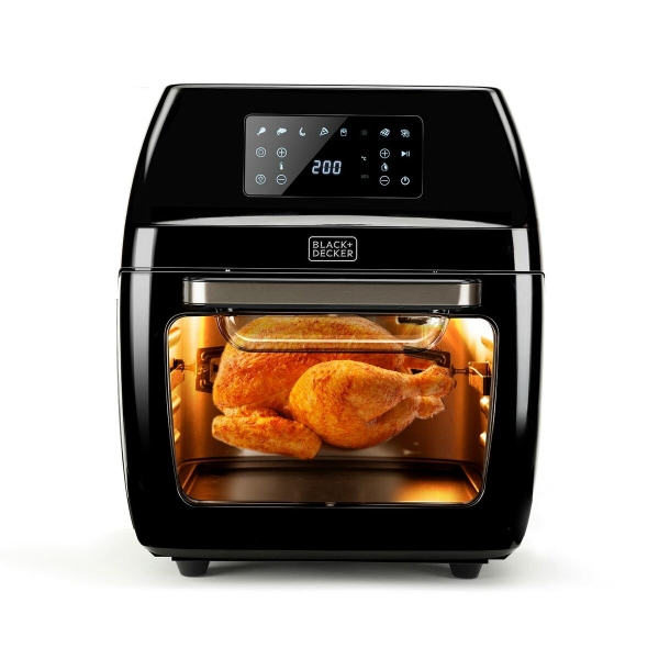 Black & Decker 2-in-1 Airfryer met oven functie BXAFO1200E - Afbeelding 4