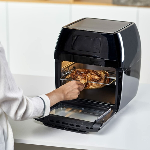 Black & Decker 2-in-1 Airfryer met oven functie BXAFO1200E - Afbeelding 8