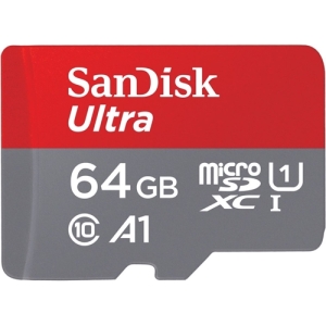 SanDisk Ultra microSDXC met SD adapter (64GB)