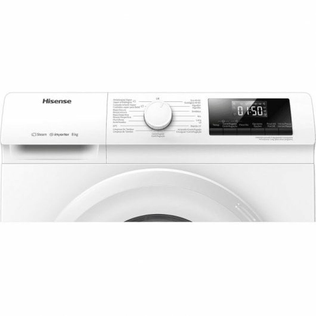 Wasmachine Hisense WFQP801419VM 1400 rpm 8 kg - Afbeelding 4