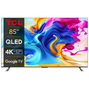 TCL 4K QLED Android Smart XXL TV 85C649 (2023) 85″