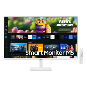 Samsung Full HD Smart TV S27CM501EU Polar White (2023) 27″