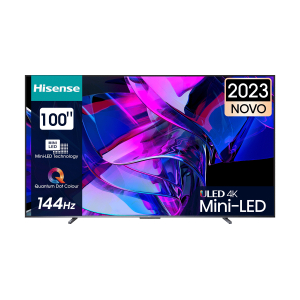 Hisense 4K Smart Mini-LED ULED TV 100U7KQ 144HZ (2023) 100"