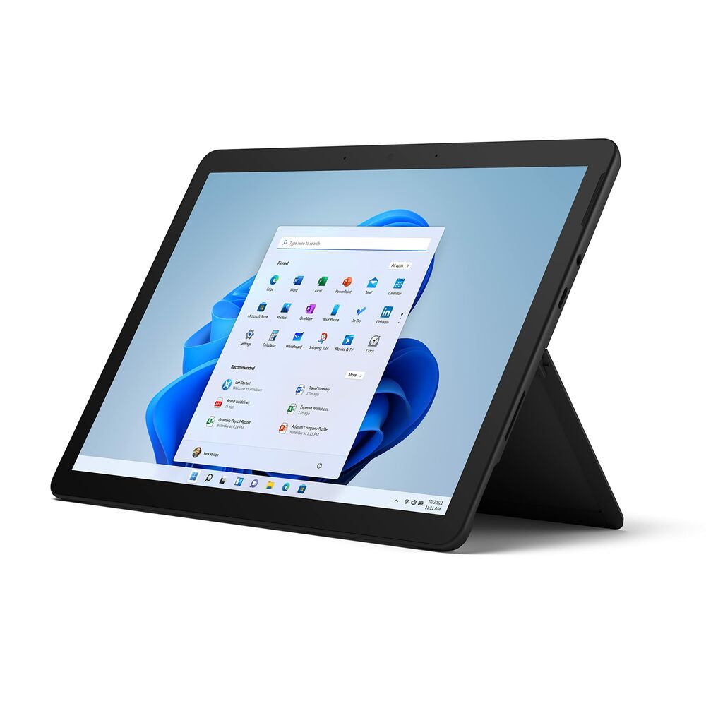 Notebook 2 in 1 Microsoft Surface Go 3 Pentium Gold 6500Y 8 GB LPDDR3 8 GB RAM Intel Pentium Gold Zwart 128 GB