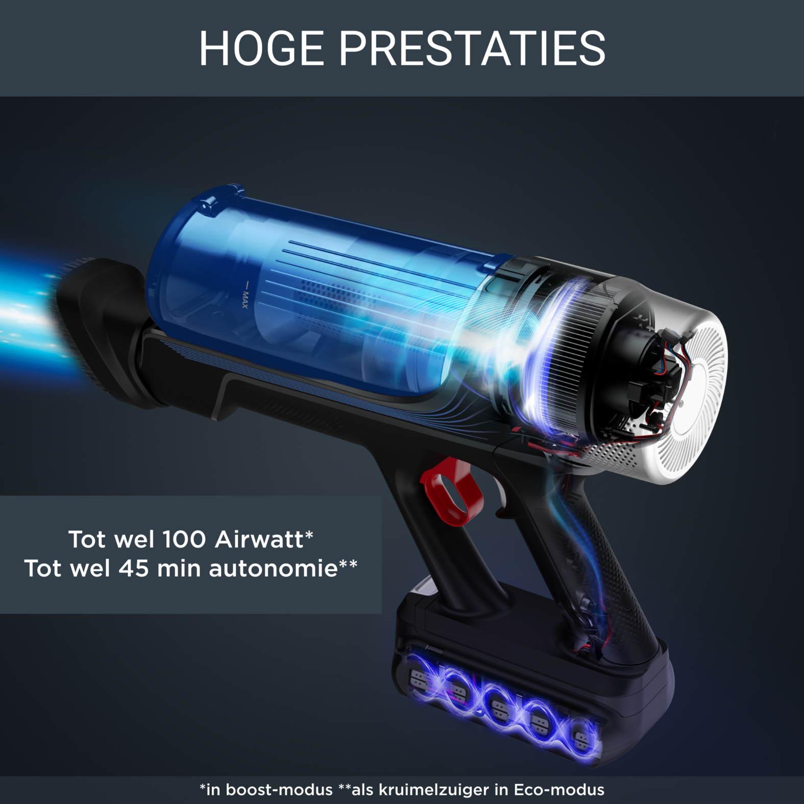 Rowenta X-Force Flex 9.60 Steelstofzuiger RH20C0