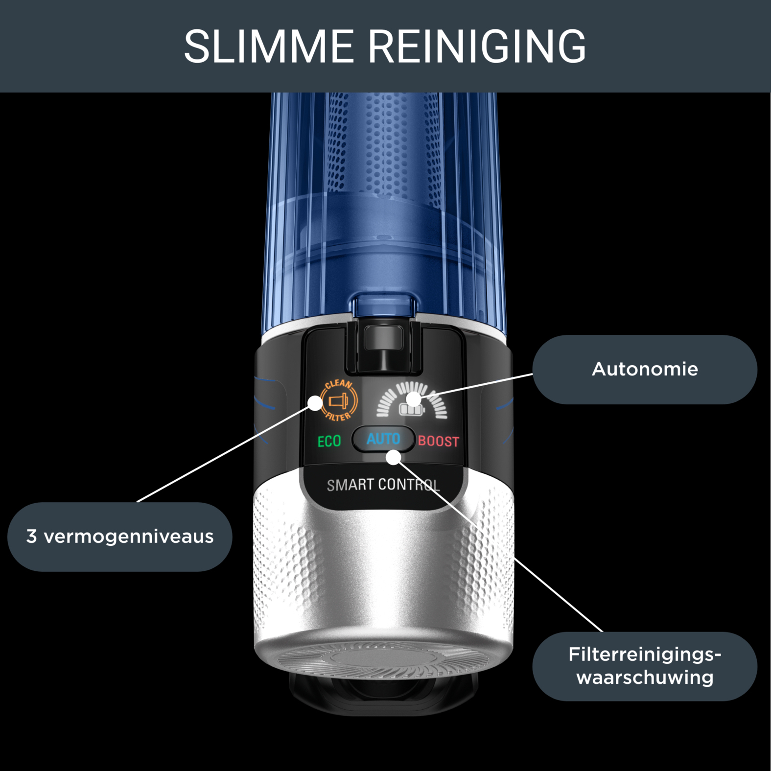 Rowenta X-Force Flex 9.60 Steelstofzuiger RH20C0 - Afbeelding 3
