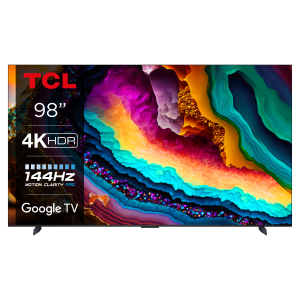TCL 4K DLED Android Smart XXXL TV 98P745 144HZ (2023) 98″