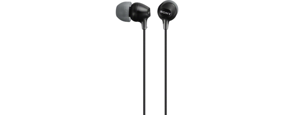 Sony MDR-EX15APB zwart Oordopjes - Afbeelding 2