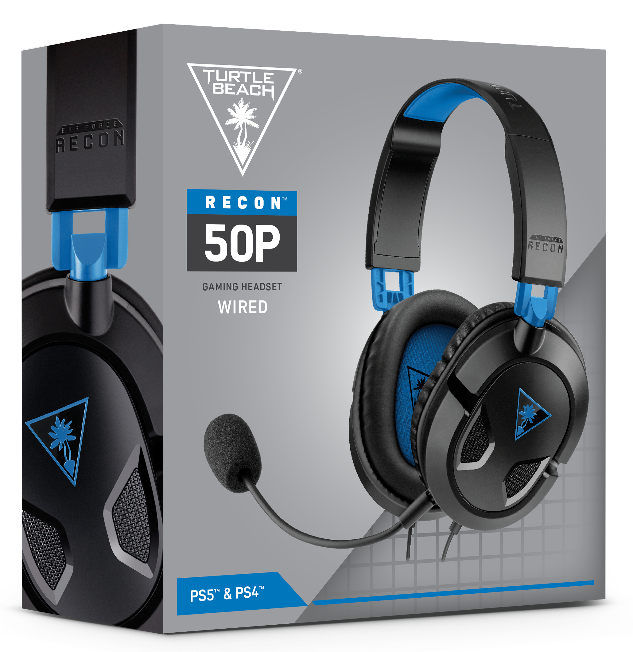 Turtle Beach Recon 50P zwart Over-Ear Stereo Gaming-Headset - Afbeelding 9