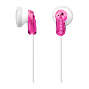 Sony MDR-E 9 LPP roze transparant Oordopjes