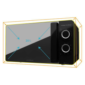 Magnetron met Grill Cecotec ProClean 3140 20 L 700W Zwart