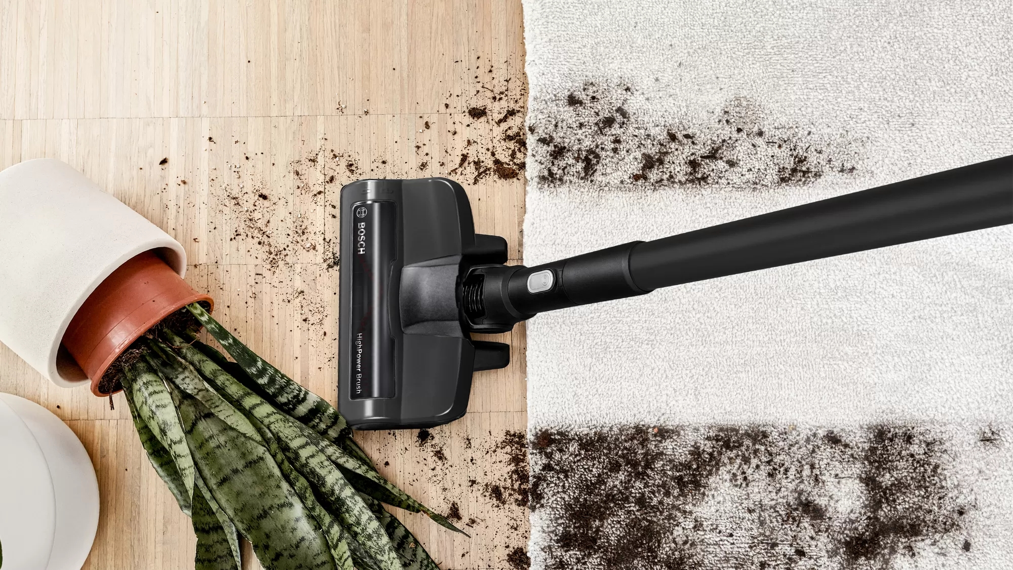 Bosch Serie 8 BSS825ALL steelstofzuiger & elektrische bezem Batterij/Accu Droog Zakloos Zwart, Wit 5 Ah - Afbeelding 13