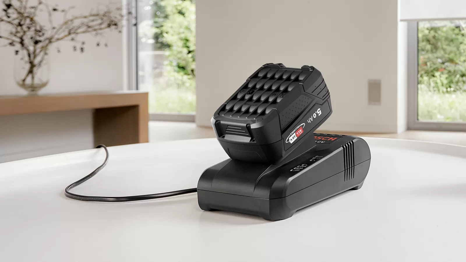 Bosch Serie 8 BSS825ALL steelstofzuiger & elektrische bezem Batterij/Accu Droog Zakloos Zwart, Wit 5 Ah - Afbeelding 8