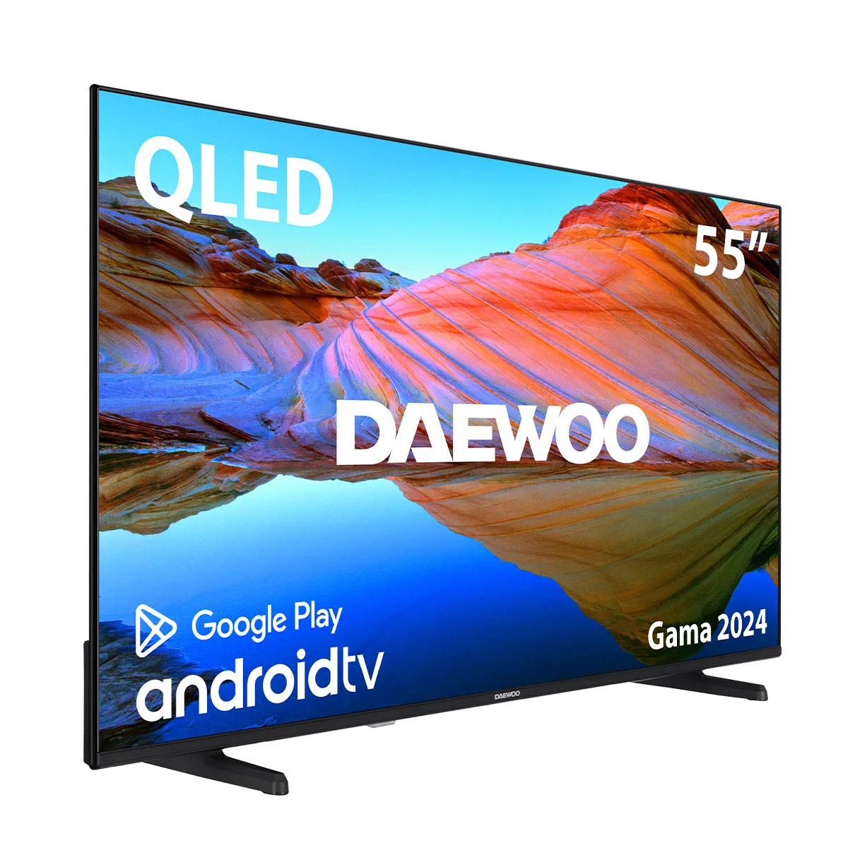 Daewoo Android Smart 4K QLED TV 55DM72QA (2024) 55" - Afbeelding 2