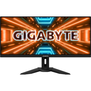 Gigabyte M34WQ computer monitor 86,4 cm (34") 3440 x 1440 Pixels 2K Ultra HD LED Zwart