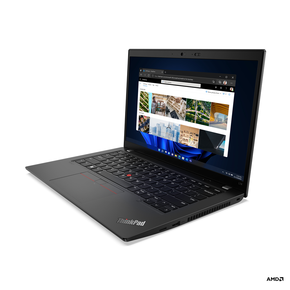 Lenovo ThinkPad L14 Laptop 35,6 cm (14") Full HD AMD Ryzen™ 5 PRO 5675U 16 GB DDR4-SDRAM 512 GB SSD Wi-Fi 6E (802.11ax) Windows 11 Pro Zwart - Afbeelding 3