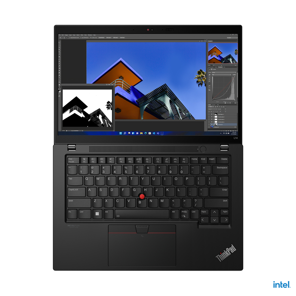 Lenovo ThinkPad L14 Laptop 35,6 cm (14") Full HD Intel® Core™ i5 i5-1235U 16 GB DDR4-SDRAM 512 GB SSD Wi-Fi 6 (802.11ax) Windows 11 Pro Zwart - Afbeelding 6