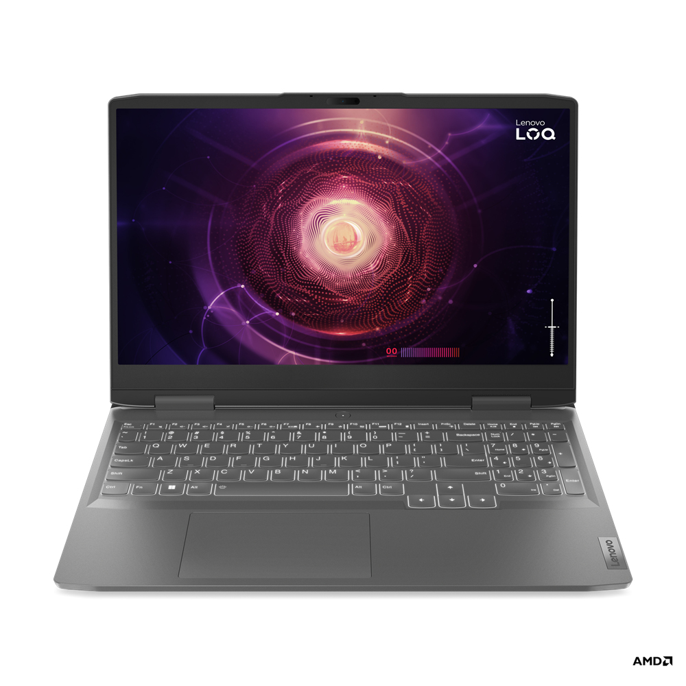 Lenovo LOQ 15APH8 Laptop 39.6 cm (15.6 ) Full HD AMD Ryzen™ 5 7640HS 16 GB DDR5-SDRAM 1000 GB SSD NVIDIA GeForce RTX 4050 Wi-Fi 6 (802.11ax) NoOS Grey - Afbeelding 6