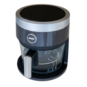 Unold 58695 friteuse Enkel 4,5 l Vrijstaand 1200 W Heteluchtfriteuse Zwart