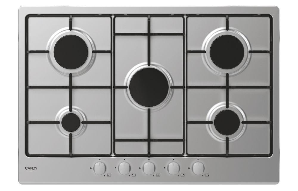 Gaskookplaat Candy CHW7X 75 cm