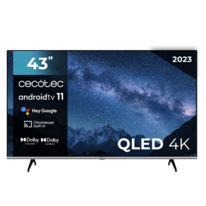 Cecotec VQU20043 4K Android Smart QLED TV 43"