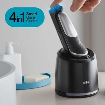 Braun Series 7 71-S7200cc Scheerapparaat met scheerblad Trimmer Zwart, Zilver - Afbeelding 6
