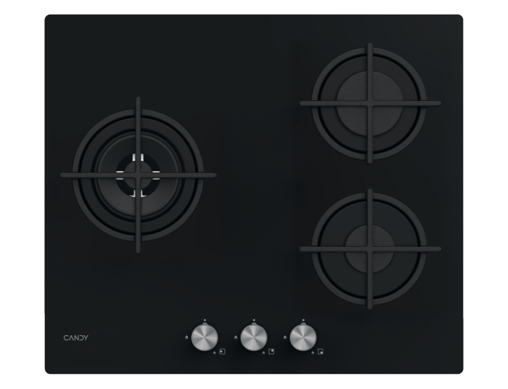 Gaskookplaat Candy CSG63B4PB