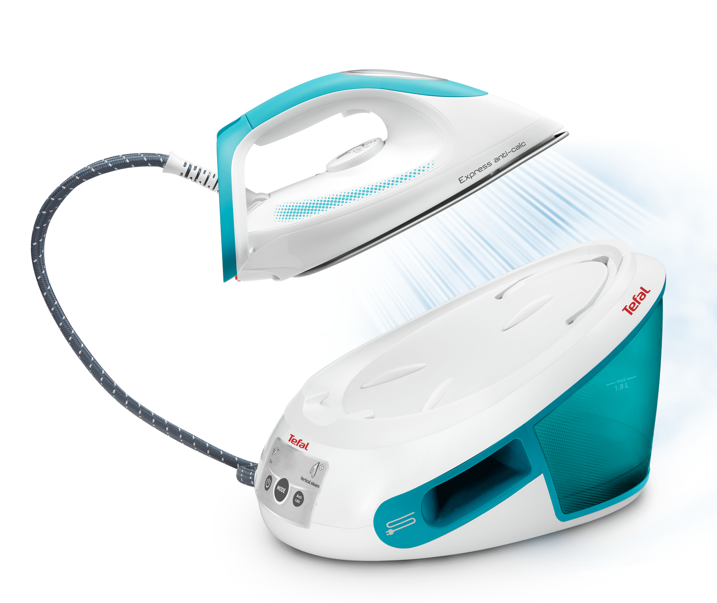 Tefal Express Anti-Calc stoomgenerator SV8010 - Afbeelding 4