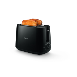 Philips Daily Collection HD2581/90 Broodrooster - 2 sneetjes, brede opening, zwart