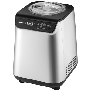 Unold 48825 ijsmachine Compressie-ijsmachine 1,2 l 135 W Zwart, Zilver