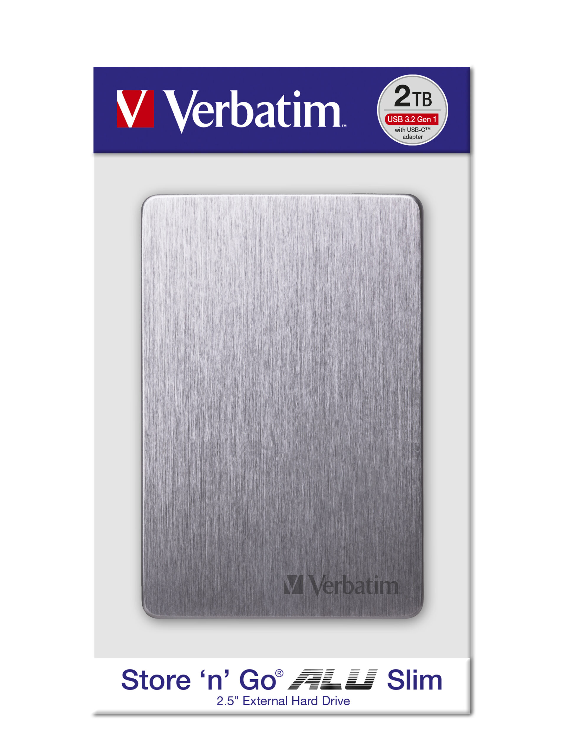 Verbatim Store 'n' Go ALU dunne mobiele harde schijf 1 TB Space Grey - Afbeelding 7