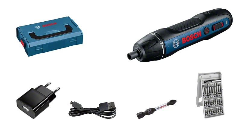 Bosch GO Professional 360 RPM Zwart, Blauw