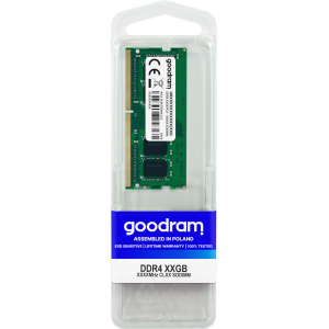 Goodram GR3200S464L22/32G geheugenmodule 32 GB 1 x 32 GB DDR4 3200 MHz