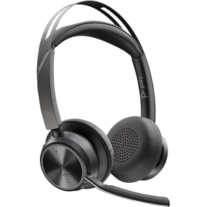 POLY Voyager Focus 2 USB-A Headset met oplaadstatief