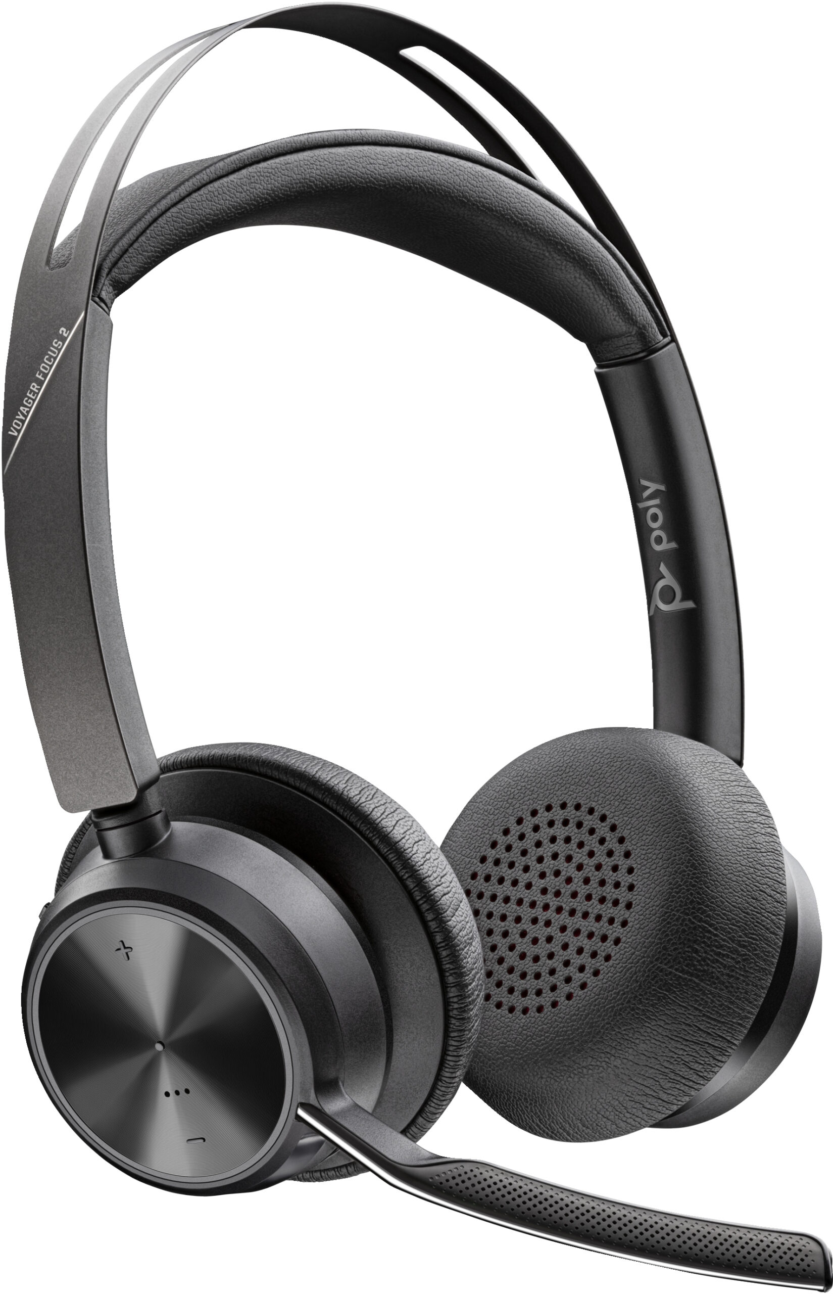 POLY Voyager Focus 2 USB-A Headset met oplaadstatief