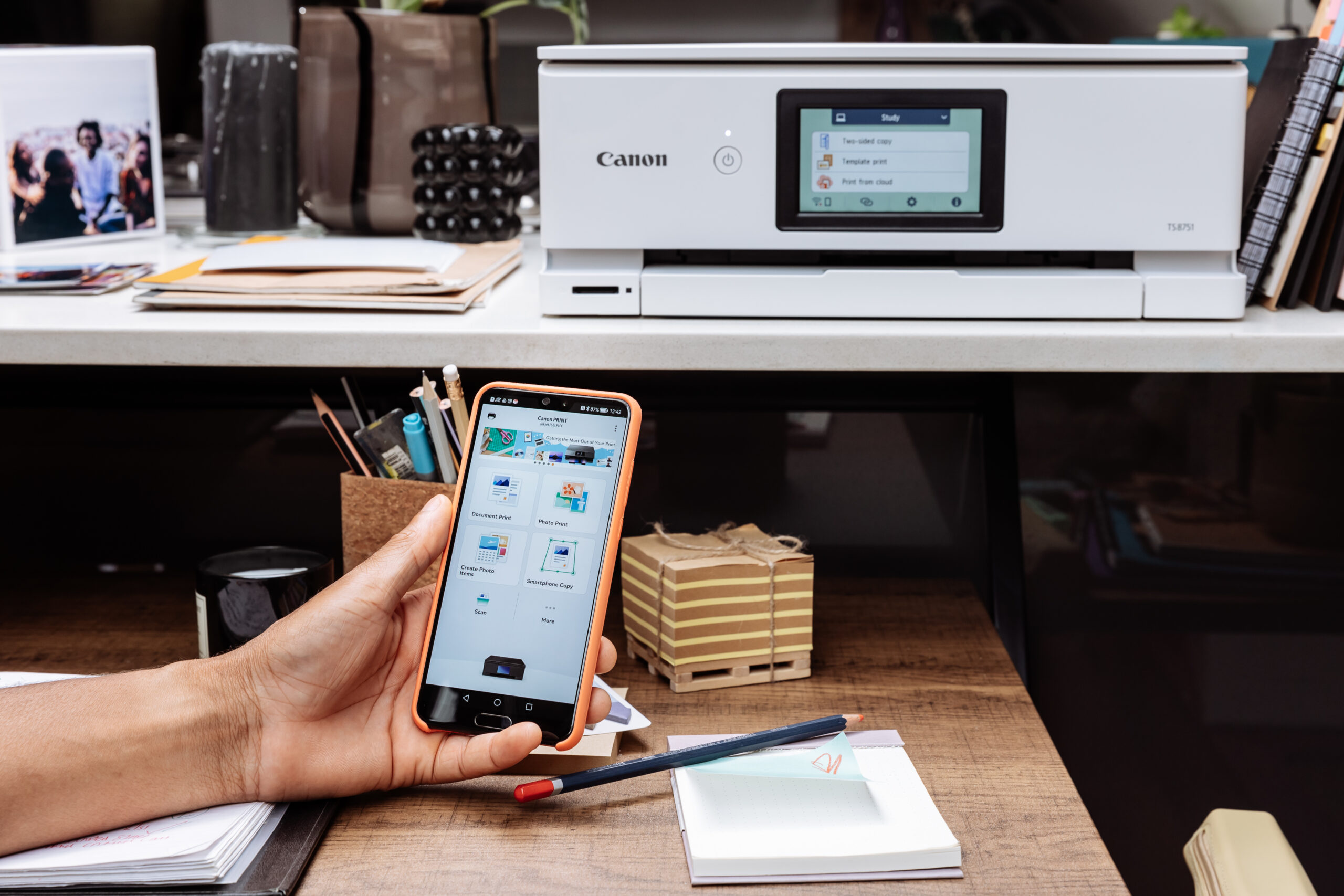 Canon PIXMA TS8751 Inkjet A4 4800 x 1200 DPI Wifi - Afbeelding 12